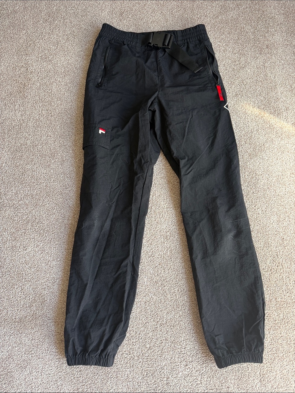 Women’s Black Athletic Jogger Pants - Lightweight Stretch